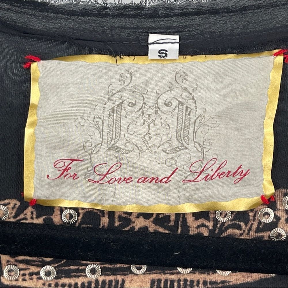 Johnny Was For Love and Liberty Robe Wrapped Blouse - Picture 3 of 8
